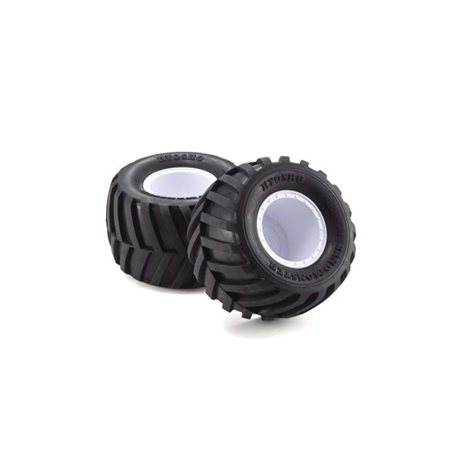 Pre-Glued High Grip Soft Tires (2) EP MadVan VE