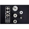 GEAR WHEEL SET 4WD TOURINGCAR
