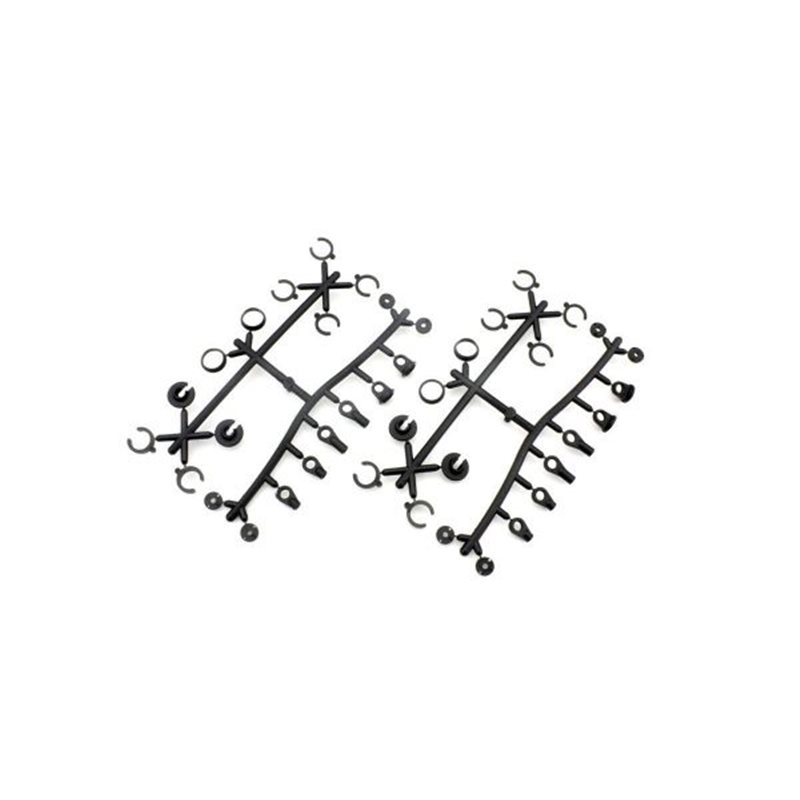 DAMPER PLASTIC PARTS & O-RING SET TC FAZER 2.0