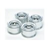 F104 plated mesh wheel rubberT