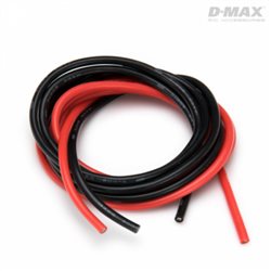 Kabel Röd &amp, Svart 14AWG D2/3.6mm x 1m