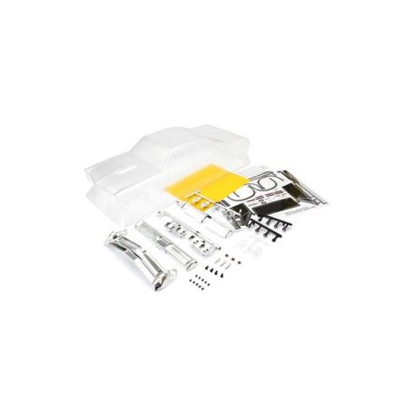 Body shell set 1:10 Fazer FZ02L Pontiac GTO 1967 - Clear