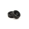 Pre-Glued Tyres 15 Spokes Black Wheels 1:10 Fazer 2.0 (2) Medium