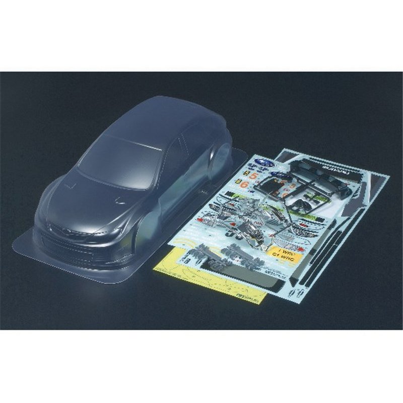 1/10 Scale R/C Impreza WRC 08 Body Parts Set