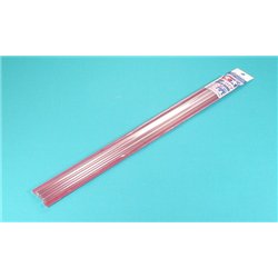 Clear Plastic Beam 8mm Pipe *3