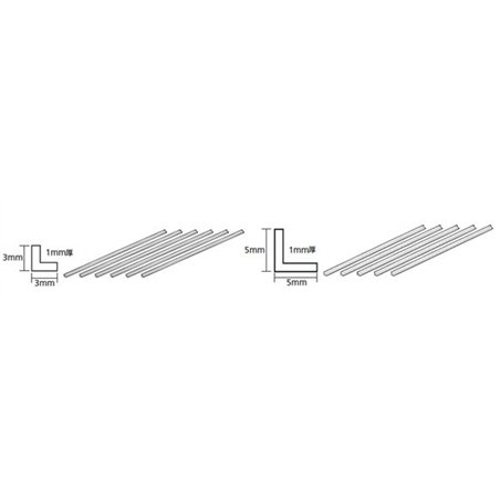 Plastic Beams 5mm L *5