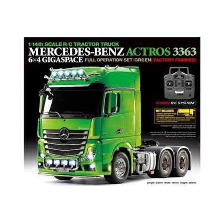 1:14 R/C Full Option - Actros 3363 Green