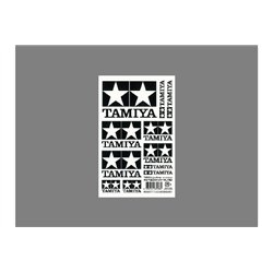 Tamiya Logo Stickers Mono