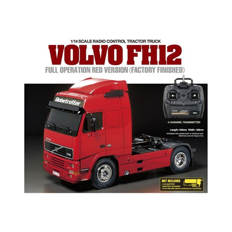 1:14 R/C Full Option - Volvo FH12 Red 