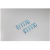 Kyosho Big Shock Springs S 7.0x1.4 L70mm Light Blue (2)