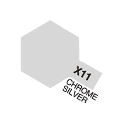 Acrylic Mini X-11 Chrome Silver (Gloss)
