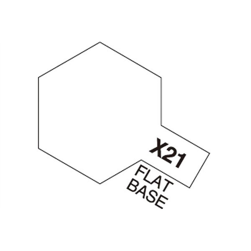 Acrylic Mini X-21 Flat Base 