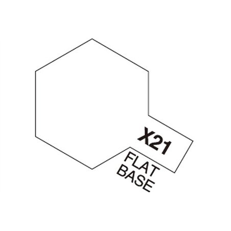 Acrylic Mini X-21 Flat Base 