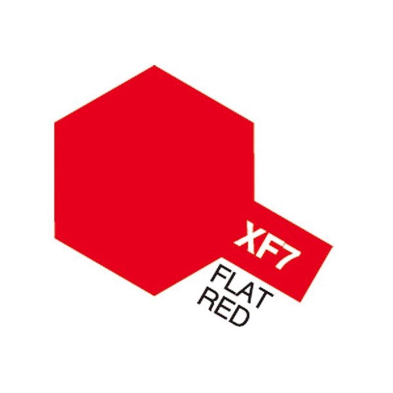Acrylic Mini XF-7 Flat Red (Flat)