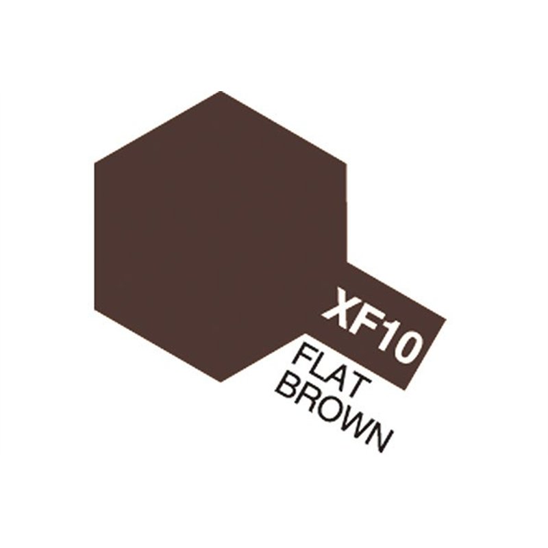 Acrylic Mini XF-10 Flat Brown (Flat)