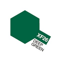 Acrylic Mini XF-26 Deep Green (Flat)