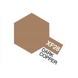 Acrylic Mini XF-28 Dark Copper (Flat)