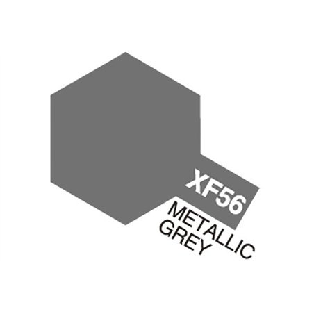 Acrylic Mini XF-56 Metallic Grey (Flat)