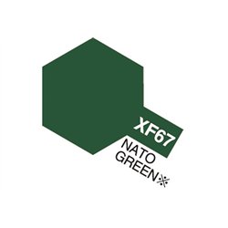 Acrylic Mini XF-67 NATO Green (Flat)