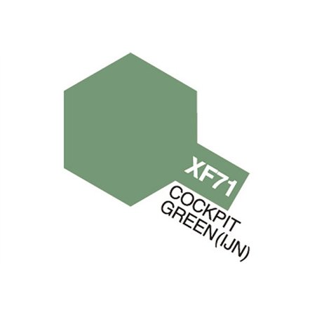 Acrylic Mini XF-71 Cockpit Green (Flat)