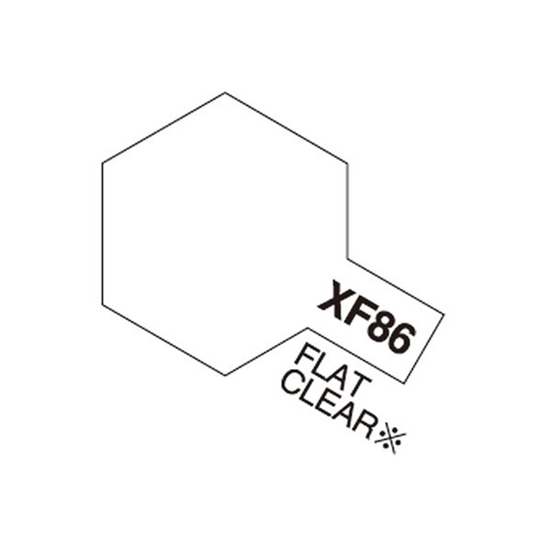 Acrylic Mini XF-86 Flat Clear (Flat)