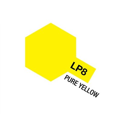 Tamiya Lacquer Paint LP-8 Pure Yellow (Gloss)