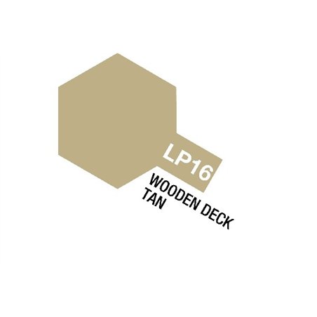 Tamiya Lacquer Paint LP-16 Wooden Deck Tan (Flat)
