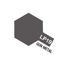 Tamiya Lacquer Paint LP-19 Gun Metal (Gloss)