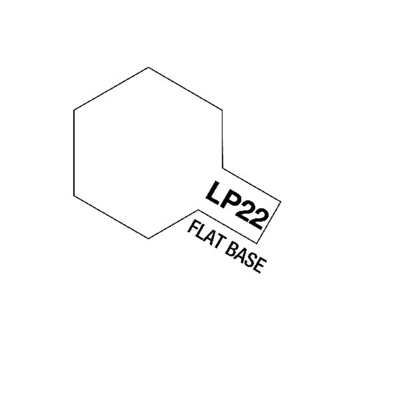 Tamiya Lacquer Paint LP-22 Flat Base