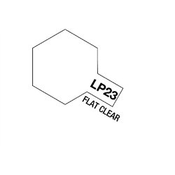 Tamiya Lacquer Paint LP-23 Flat Clear (Flat)