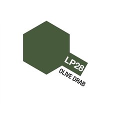 Tamiya Lacquer Paint LP-28 Olive Drab (Flat)