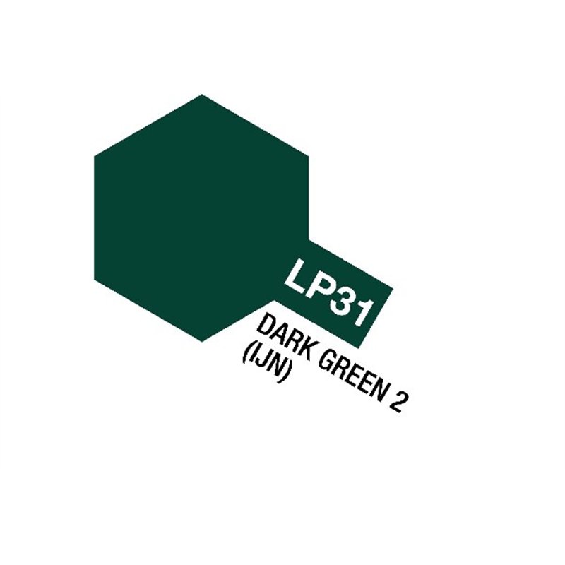Tamiya Lacquer Paint LP-31 Dark Green 2 (IJN) (SG)