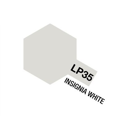 Tamiya Lacquer Paint LP-35 Insignia White (Flat)
