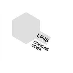 Tamiya Lacquer Paint LP-48 Sparkling Silver (MG)