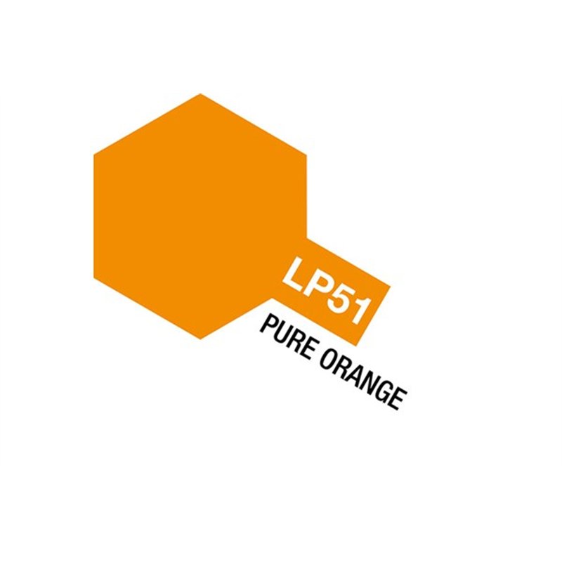 Tamiya Lacquer Paint LP-51 Pure Orange (Gloss)