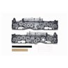 G6-01 D Parts (Chassis) (Clear Gray)