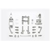 T3-01 B Parts (Front Fork) (Plated)