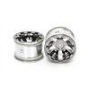 T3-01 Wheels for Rear Wide Semi-Slick Tires (Chrom
