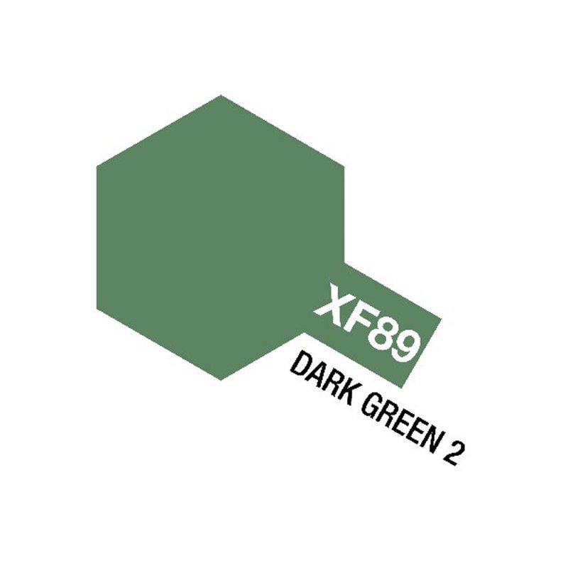 Acrylic Mini XF-89 Dark Green 2 (Flat)