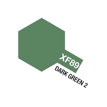Acrylic Mini XF-89 Dark Green 2 (Flat)