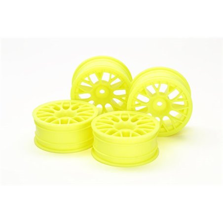 Medium-Narrow Mesh Wheels (24mm, +2, Yellow) 
