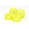 Medium-Narrow Mesh Wheels (24mm, +2, Yellow) 