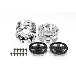Two-Piece 5-Spoke Wheels (2pcs., Black)