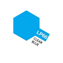 Tamiya Lacquer Paint LP-68 Clear Blue (Gloss)