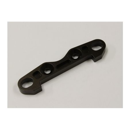 FRONT LOWER SUS HOLDER (R/GUNMETAL) - INFERNO MP9 TKI4