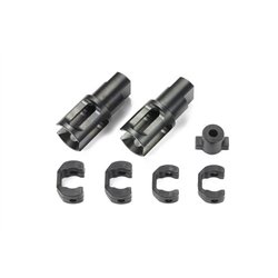 TRF420 Steel Front Direct Cups (2pcs.)