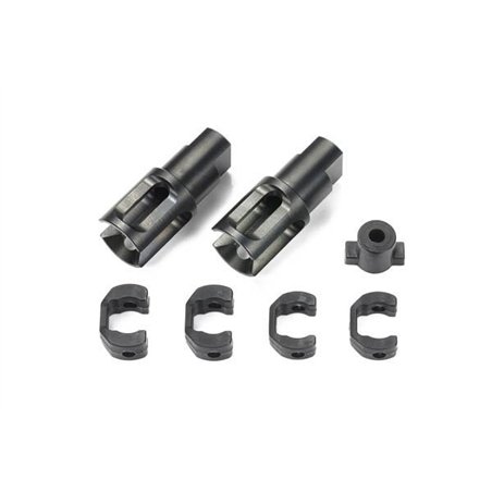 TRF420 Steel Front Direct Cups (2pcs.)