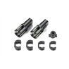 TRF420 Steel Front Direct Cups (2pcs.)