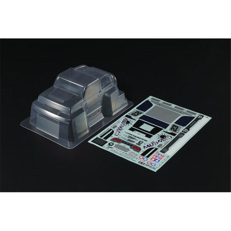 1:24 Scale R/C MudMad Clear Body Parts Set