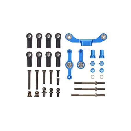 TT-02 Type-S Aluminum Steering Set (Long Tie-Rod)
